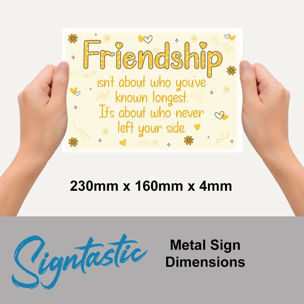 Friendship Signtastic Sign