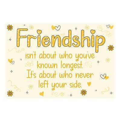 Friendship Signtastic Sign