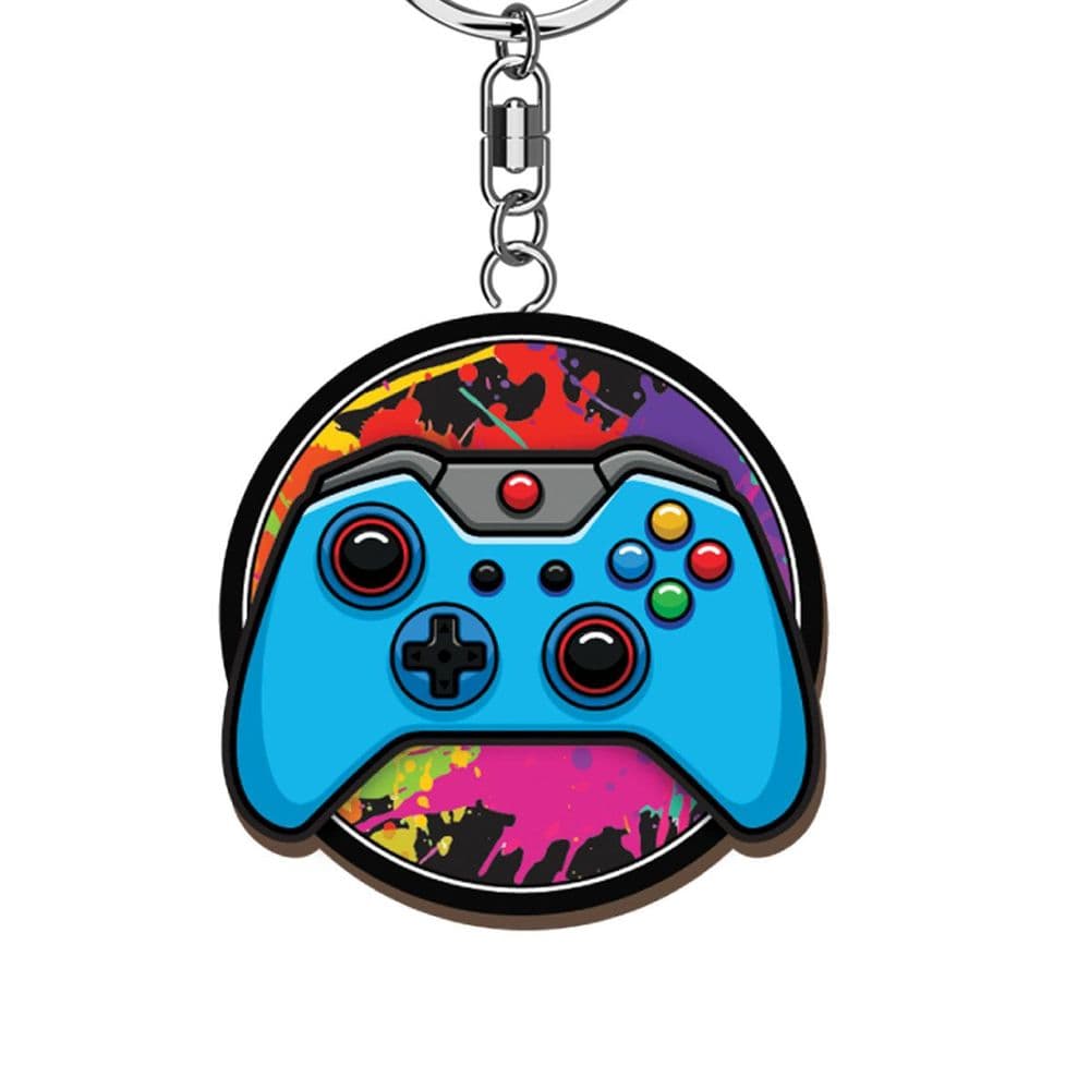 Gamer Wooden Keyring
