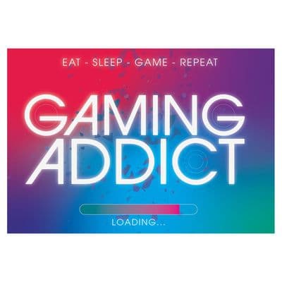 Gaming Addict Signtastic Sign