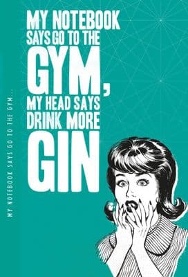 Gym and Gin XL Notebook