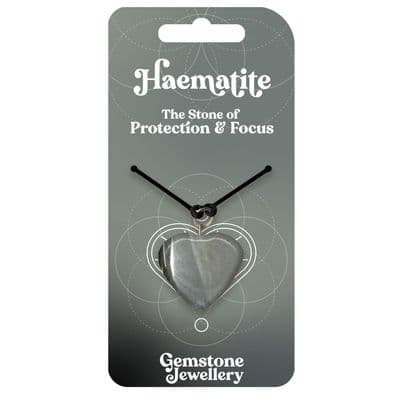 Haematite Heart Necklace