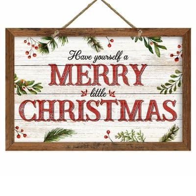 Have Yourself Christmas Framed Sign