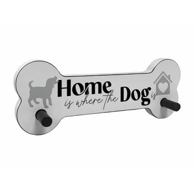 Home Is Where The Dog Is Dog Bone Sign