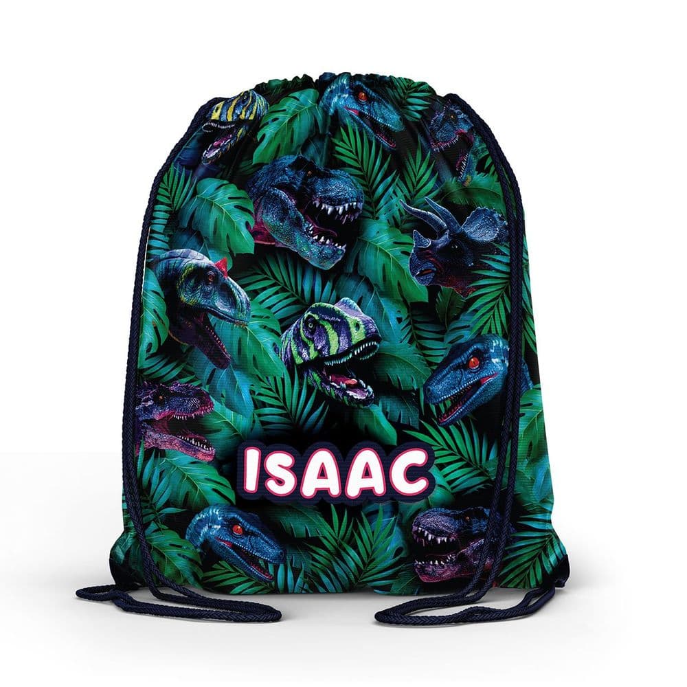 Isaac Personalised Drawstring Bag