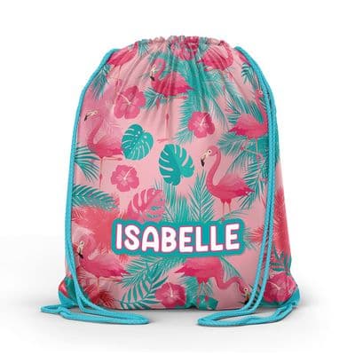 Isabelle Personalised Drawstring Bag