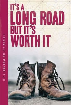 It's A Long Road XL Notebook