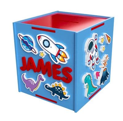 James  Personalised Moneybox