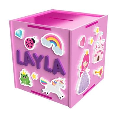 Layla Personalised Moneybox