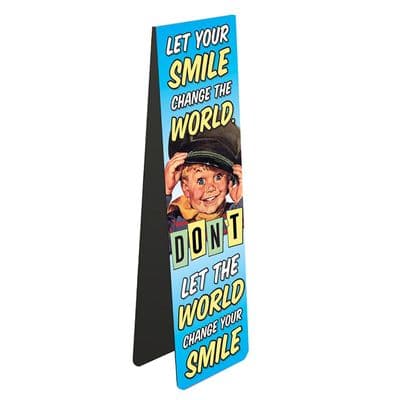 Let Your Smile Magnetic Bookmark