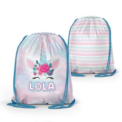 Lola Personalised Drawstring Bag