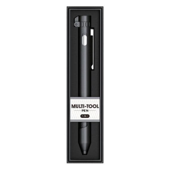 Multi-Tool 7-in-1 Pen Blank Black
