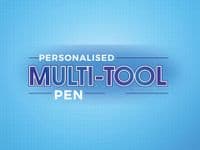 Multi-Tool 7-in-1 Pen Blank Blue