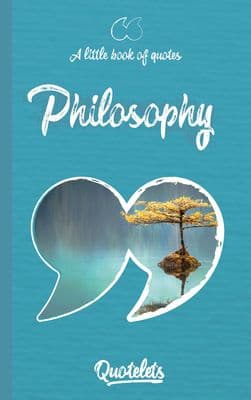 Philosophy Quotelet quotebook