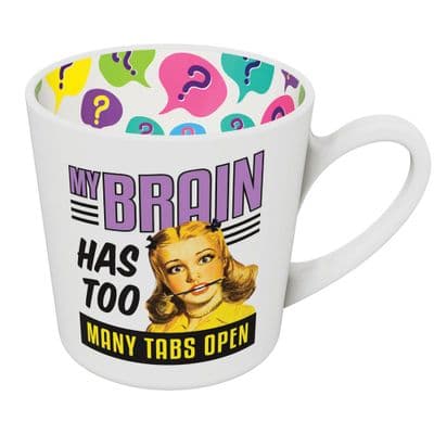 Retro Tabs Open Mug