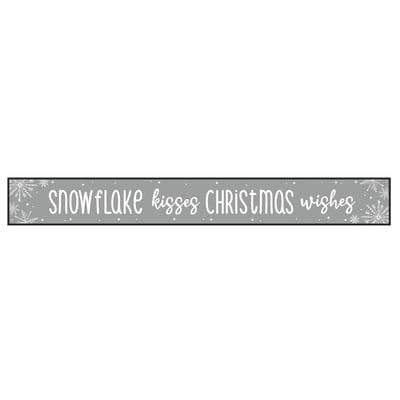 Snowflake Christmas Skinny Sign