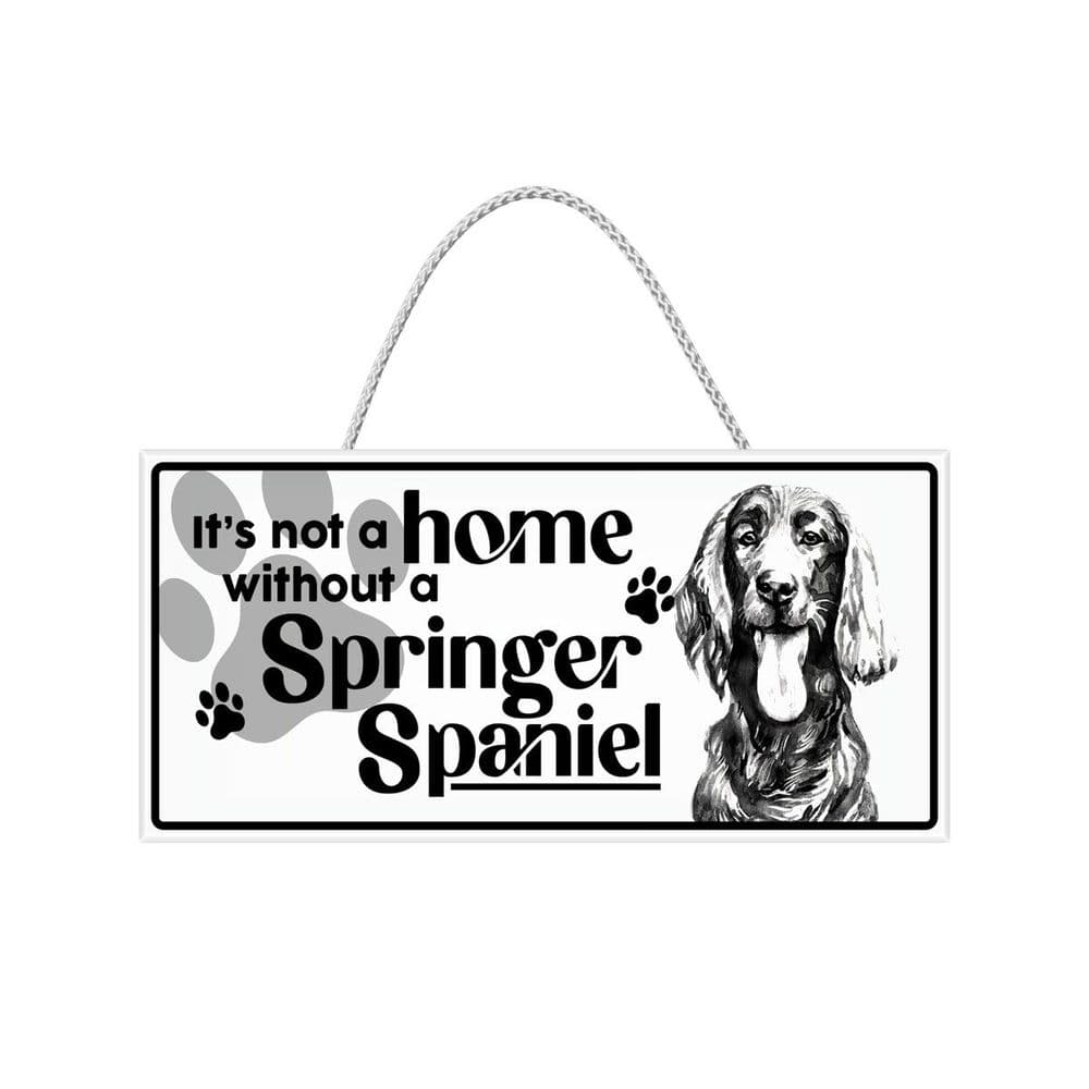 Springer Spaniel Sign Springer Spaniel Hanging Sign