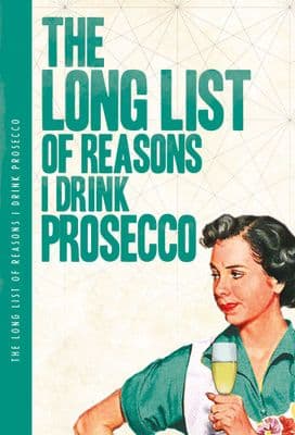The Long List Of Reasons I Drink Prosecco XL Notebook