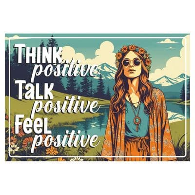 Think Positive Signtastic Sign