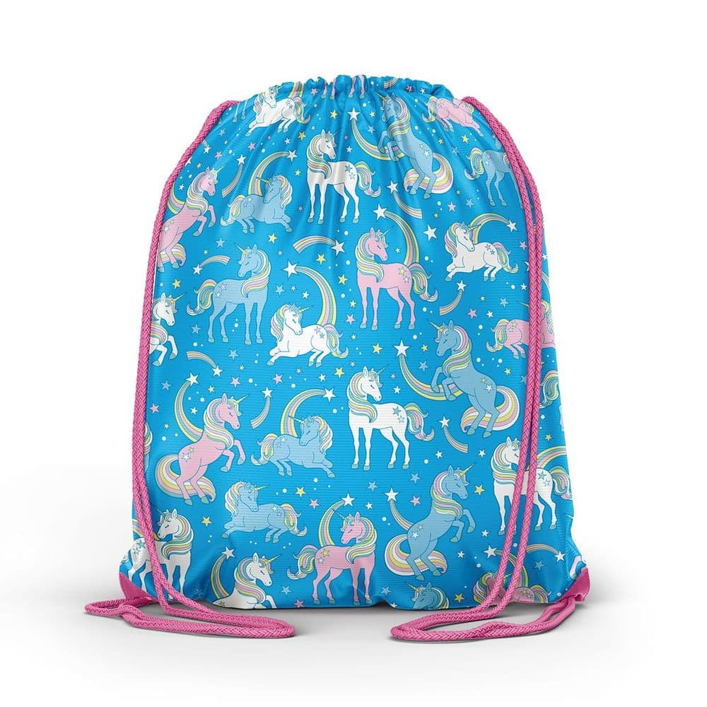 Unicorn Pattern Drawstring Bag