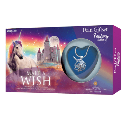 Unicorn Pearl Giftset with Fantasy Pendant