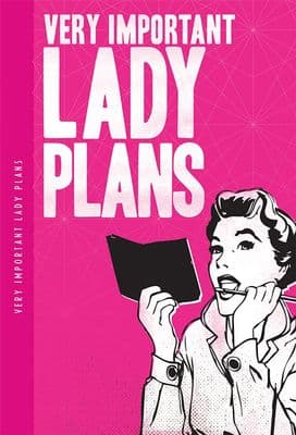 Very Important Lady Plans XL Notebook