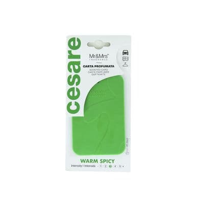 Warm Spicy Scented Card Fragrances