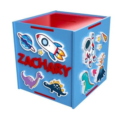 Zachary Personalised Moneybox