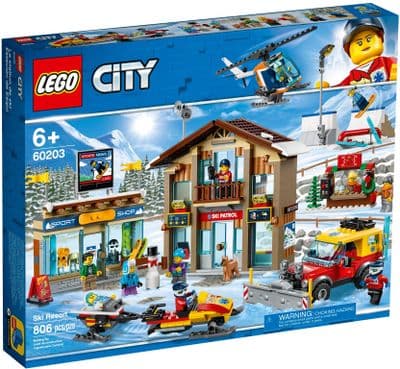 LEGO 60203 City Ski Resort Building Set