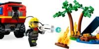 LEGO City 4x4 Fire Truck with Rescue Boat - 60412