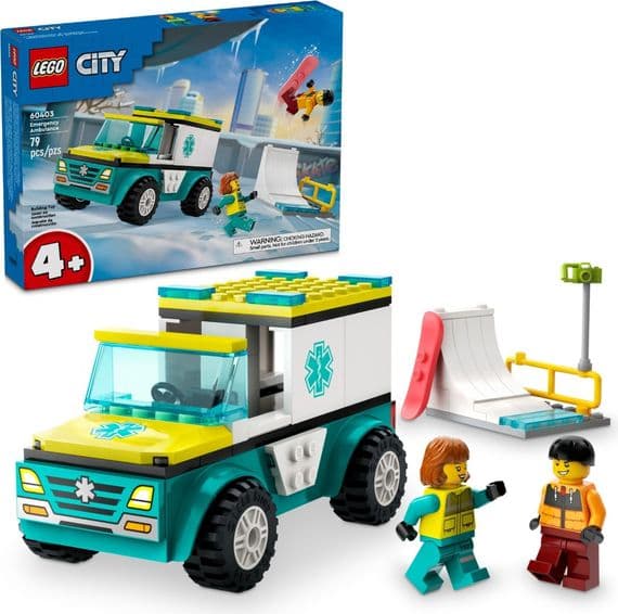LEGO City Emergency Ambulance - 60403