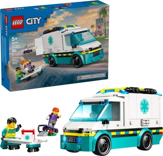 LEGO City Emergency Ambulance - 60451