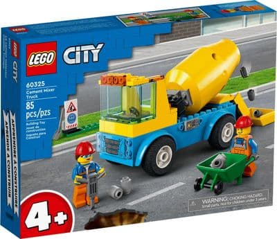 LEGO City: Great Vehicles Cement Mixer Truck Toy - 60325