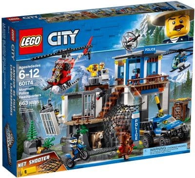 LEGO City Mountain Police Headquarters 60174