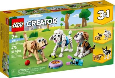 LEGO Creator 3 in 1 Adorable Dogs - 31137