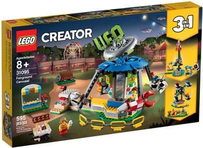 LEGO Creator 3 in 1 Fairground Carousel - 31095