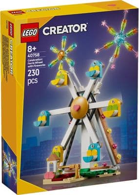LEGO Creator Celebration: Ferris Wheel with Fireworks - 40758