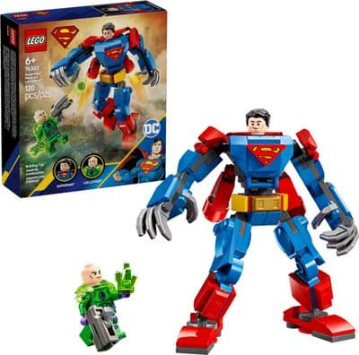LEGO DC Comics Super Heroes Superman Mech vs. Lex Luthor - 76302