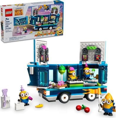 LEGO Despicable Me 4 Minions' Music Party Bus  - 75581
