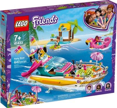 LEGO  Friends Party Boat 41433