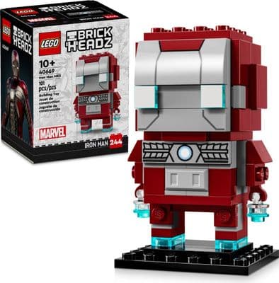 LEGO Marvel Super Heroes Brickheadz Iron Man MK5 - 40669