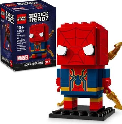 LEGO Marvel Super Heroes Brickheadz Iron Spider-Man - 40670