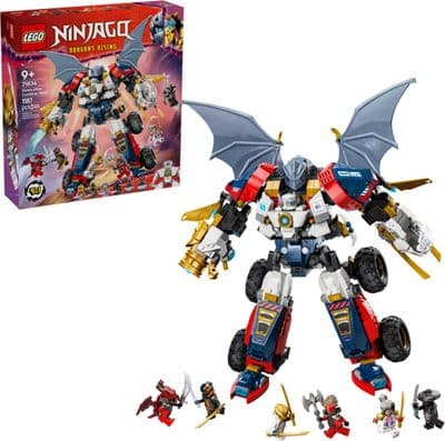 LEGO NINJAGO Dragons Rising 3 Zane's Ultra Combiner Mech - 71834