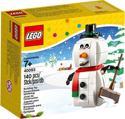 LEGO Seasonal snowman 40093