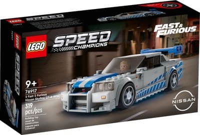 LEGO Speed Champions 2 Fast 2 Furious Nissan Skyline GT-R (R34) - 76917