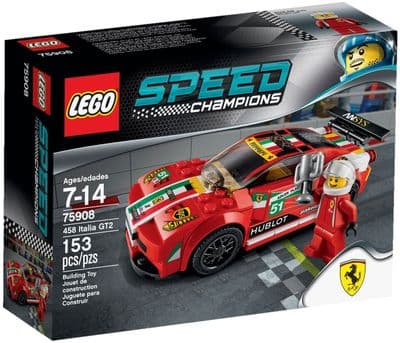 LEGO Speed Champions Ferrari 458 Italia GT2 75908 - Retired