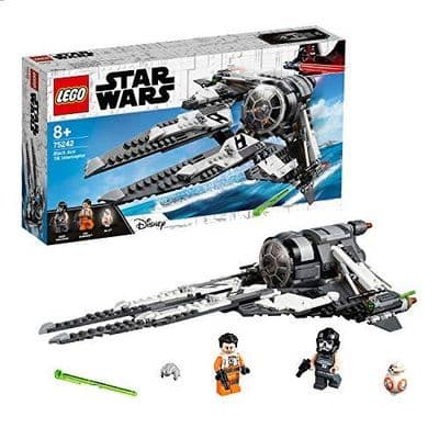 LEGO Star Wars Black Ace Tie Interceptor Starfighter 75242