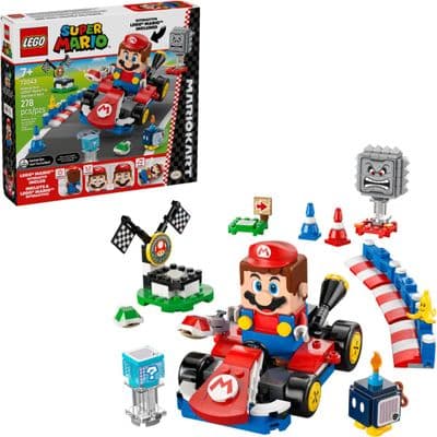 LEGO Super Mario Mario Kart Interactive LEGO Mario & Standard Kart - 72043