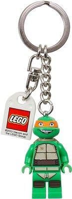 LEGO Teenage Mutant Ninja Turtles Michaelangelo Keychain 850653