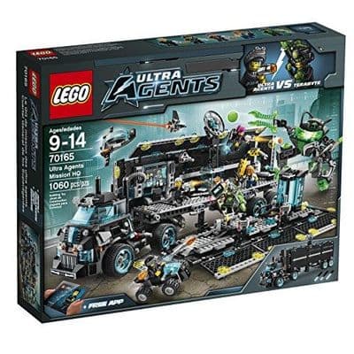 LEGO Ultra Agents Mission HQ 70165 Slightly Damaged Box